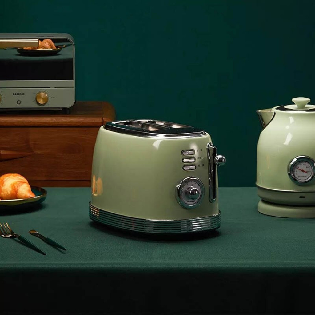 Тостер Xiaomi Ocooker Retro Green apple (CR-DSL01)