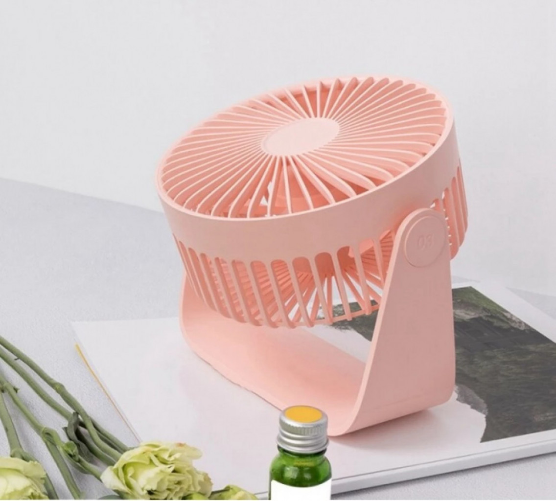 Портативный вентилятор Xiaomi Sothing Mini Fan Portable Pink (GF03)