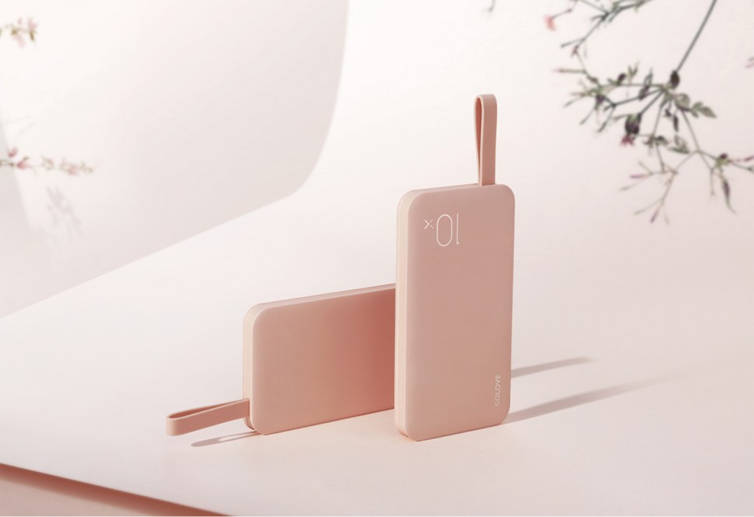 Внешний аккумулятор Xiaomi Solove Power Bank X8 10000 mAh, Pink (X8P)