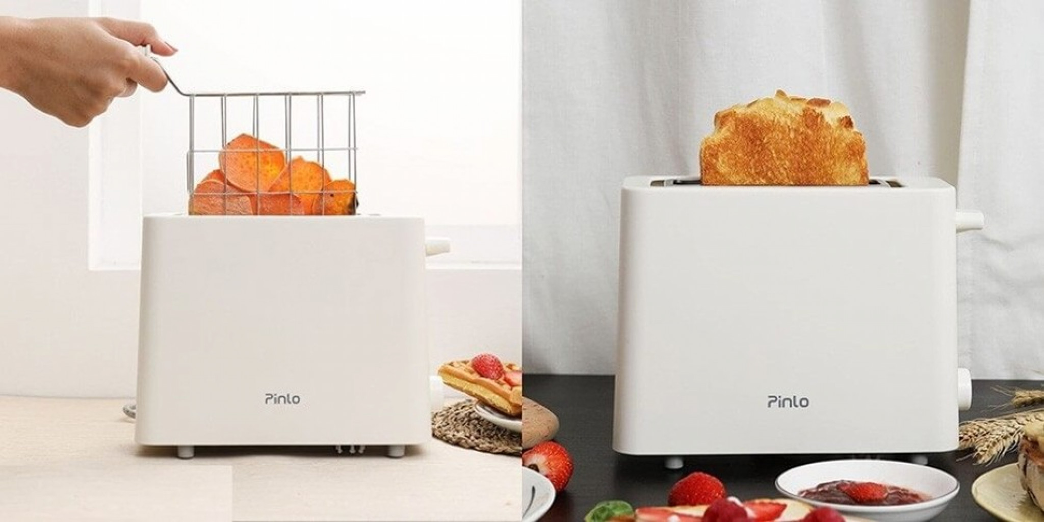 Тостер-гриль Xiaomi Pinlo Mini Toaster White (PL-T050W1H)