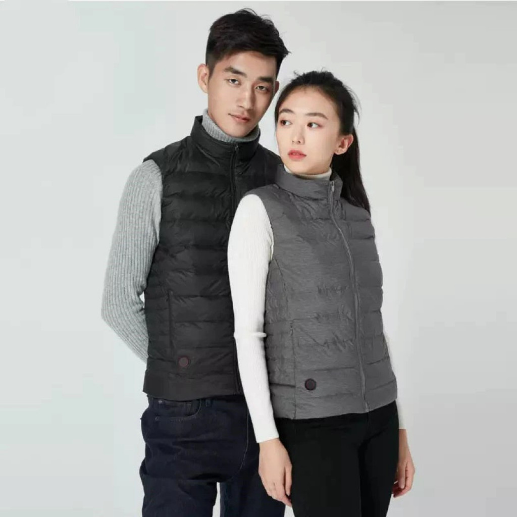 Жилет с подогревом Xiaomi Graphene Smart Heating Down Vest, Gray