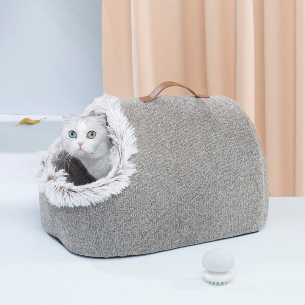 Домик для кошек Xiaomi Mijia Furrytail Soft Cat Nest Grey (SoftCat)