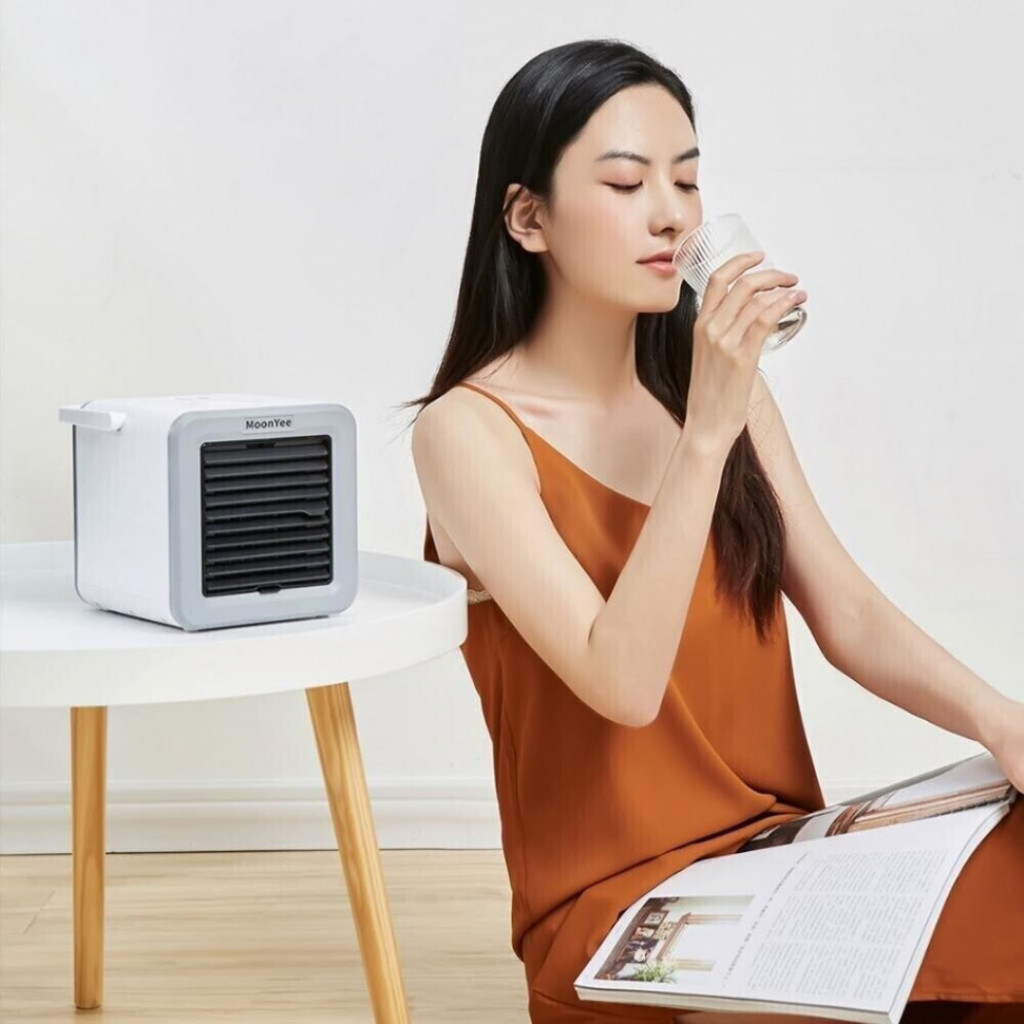 Портативный обогреватель и вентилятор Xiaomi Moonyee Mini Heater Fan White (MY-LN001)