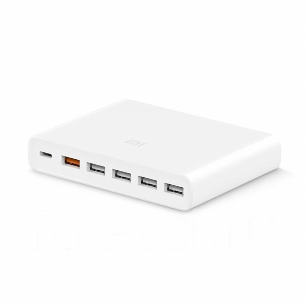 Сетевое зарядное устройство Xiaomi Mi Charger 6 USB Quick Charge 60W White (GDS4076CN)