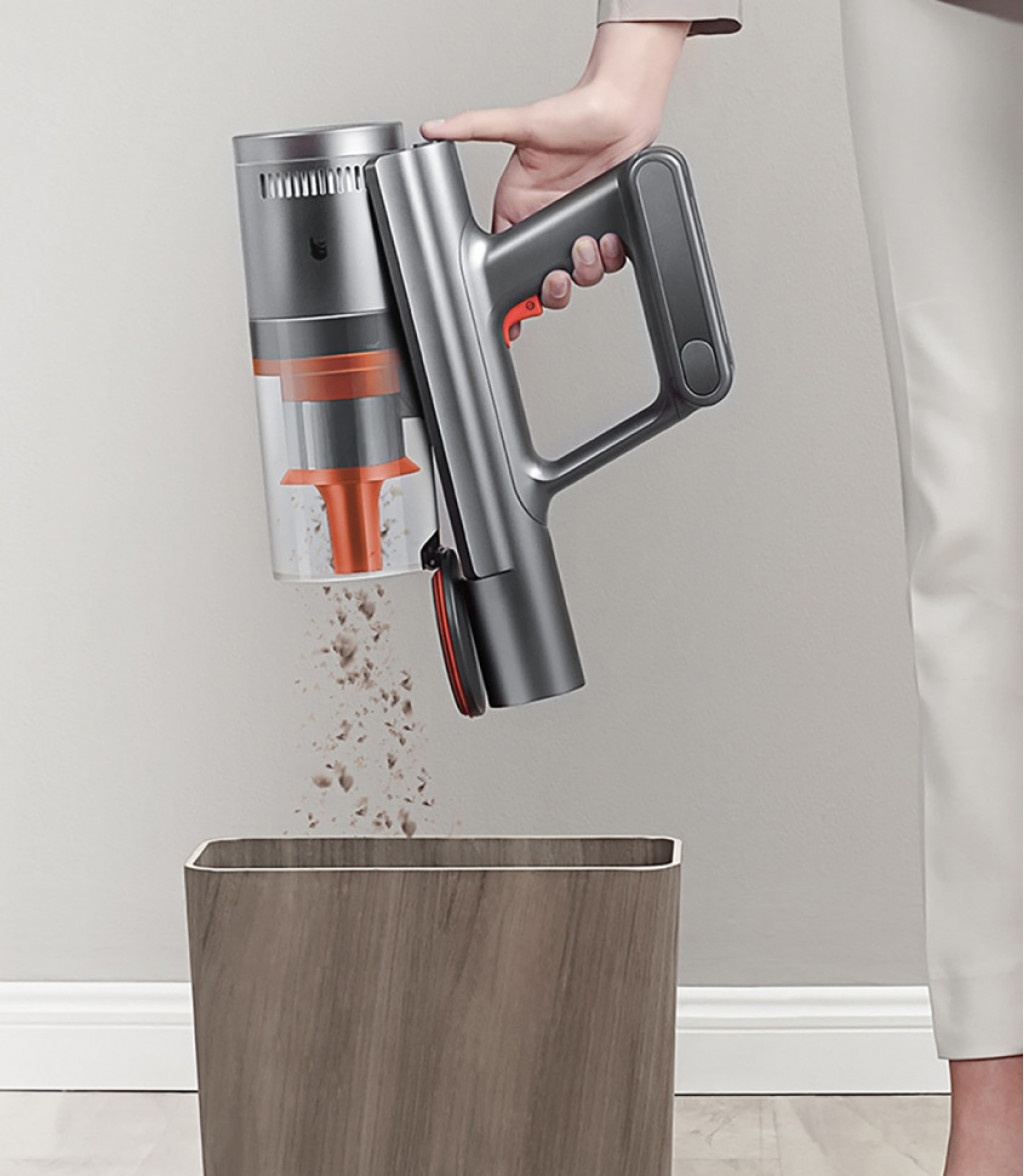 Беспроводной вертикальный пылесос Xiaomi Shunzao Handheld Vacuum Cleaner Z11 Max Gray