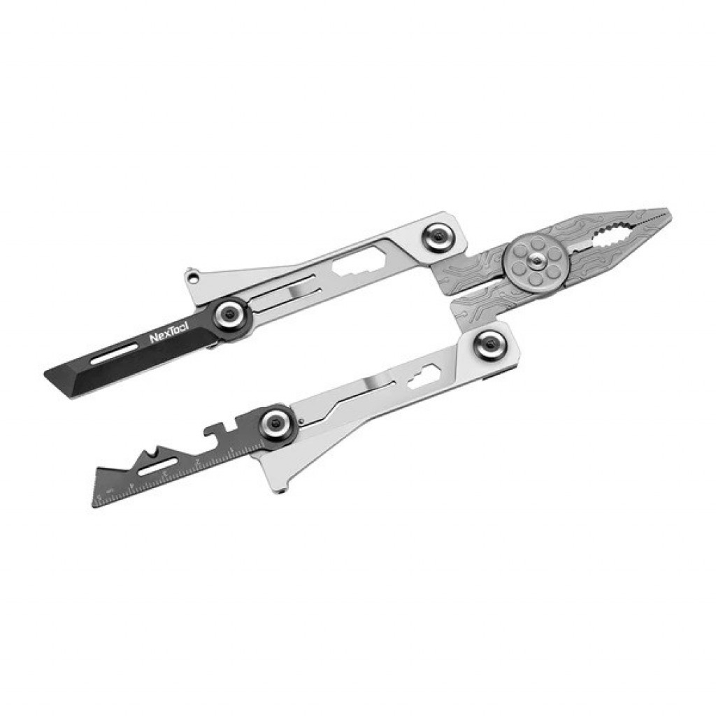 Многофункциональный мультитул 14 в 1 Xiaomi NexTool Silver Blade Tool Silver