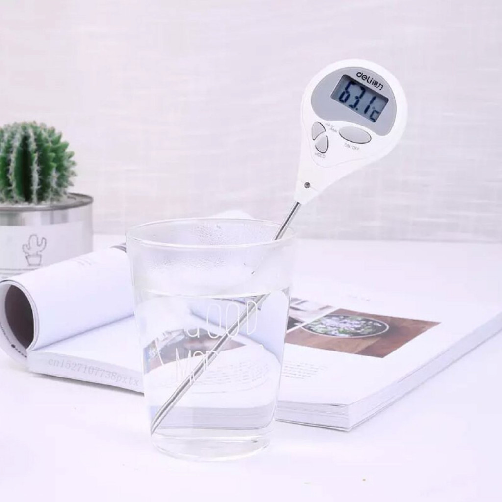 Кухонный термометр Xiaomi Deli Electronic Pen Test Thermometer White