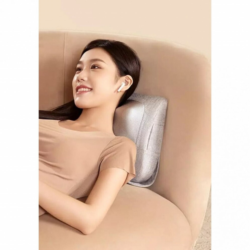 Массажная подушка Xiaomi Leravan Pillow Massager Light grey (LJ-ML0559)