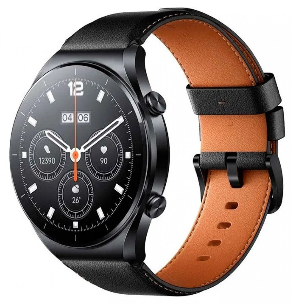 Умные часы Xiaomi Watch S1 Strap Leather Black