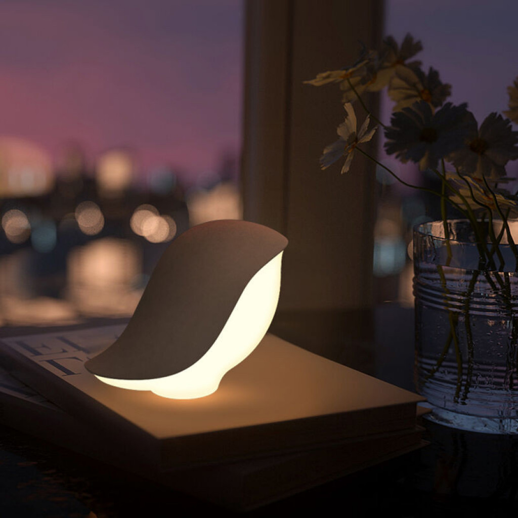 Беспроводное зарядное устройство + ночник Xiaomi Huizuo Night Light Wireless Charger White