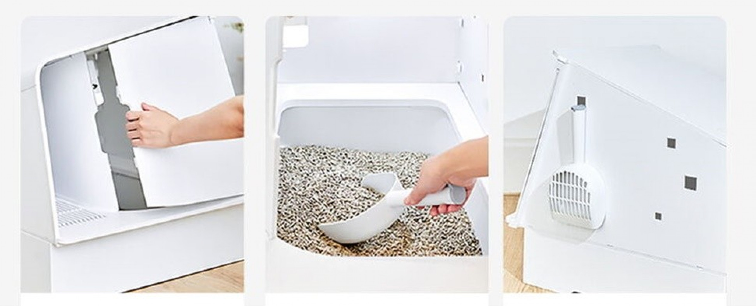 Лоток для кошек Xiaomi Villa Cat Litter Box White (VillaCat)