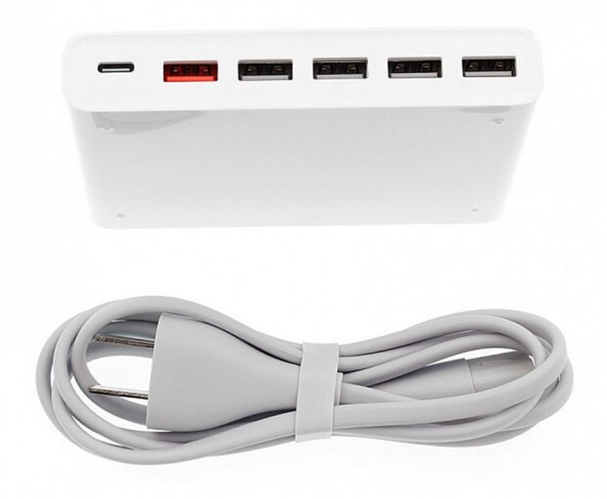 Сетевое зарядное устройство Xiaomi Mi Charger 6 USB Quick Charge 60W White (GDS4076CN)