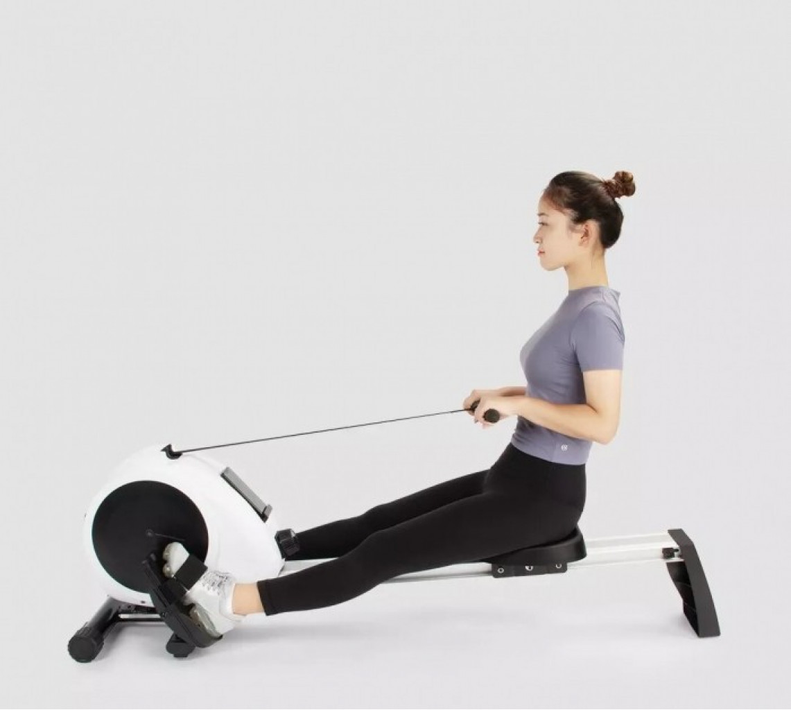 Гребной тренажер Xiaomi Magnetically Controlled Smart Rowing Machine Xiao Mo BASIC White (MRH3202A)