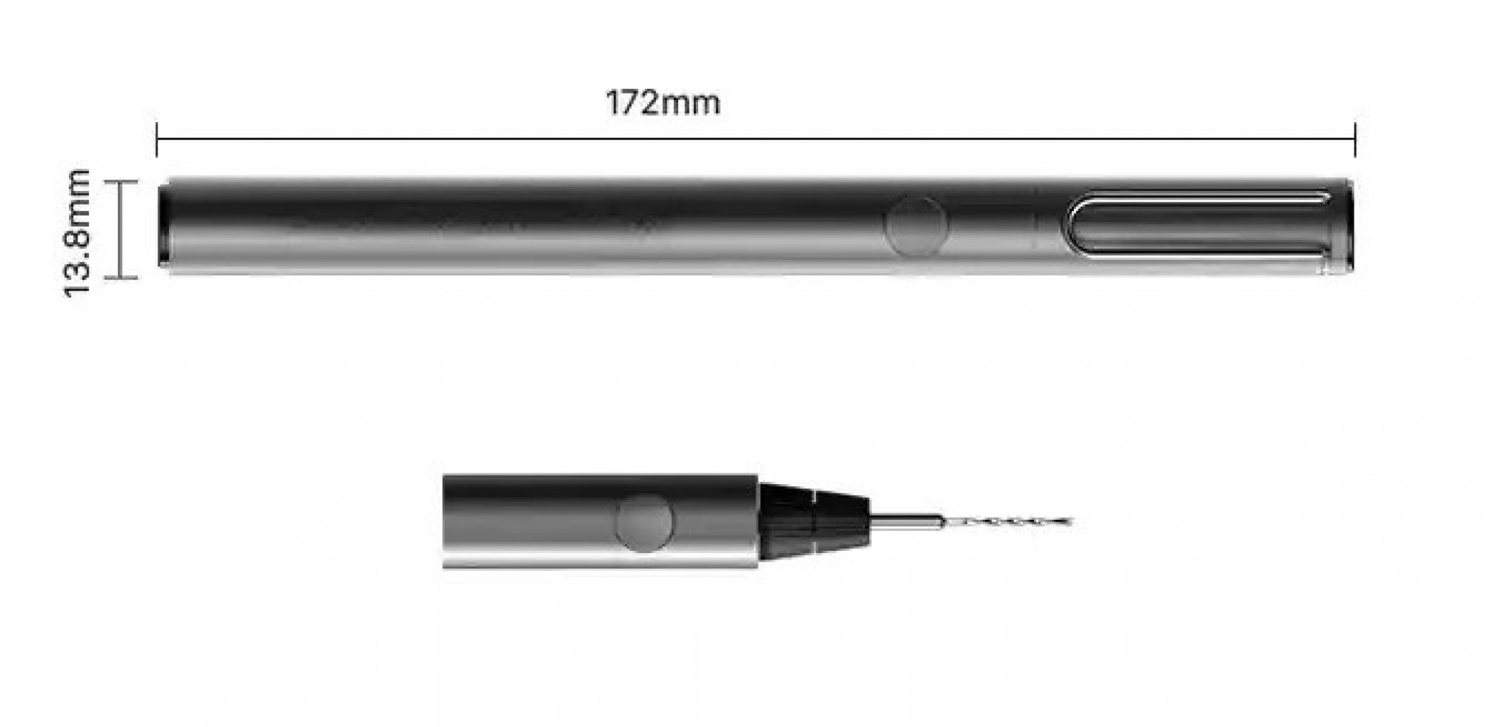 Портативная электрическая мини-дрель Xiaomi Wowstick Lithium Mini Drill Pen Dark and gray (CP0051)