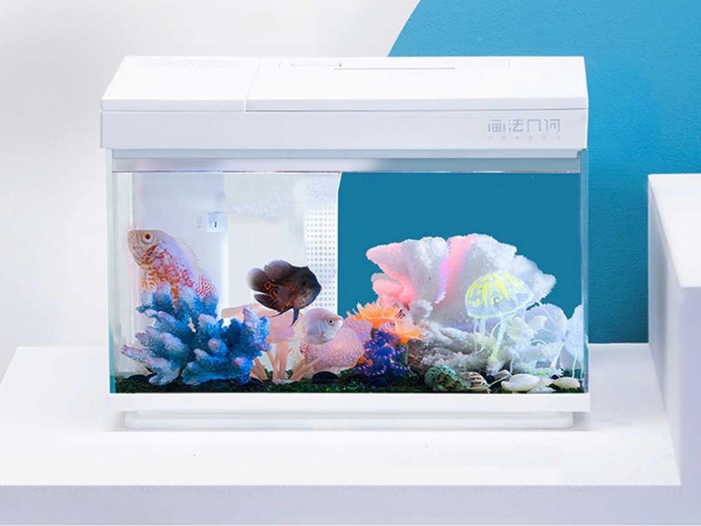 Умный акваферма Xiaomi Geometry Smart Modular Fish Tank Explore Edition 15L (HF-JHYG006)