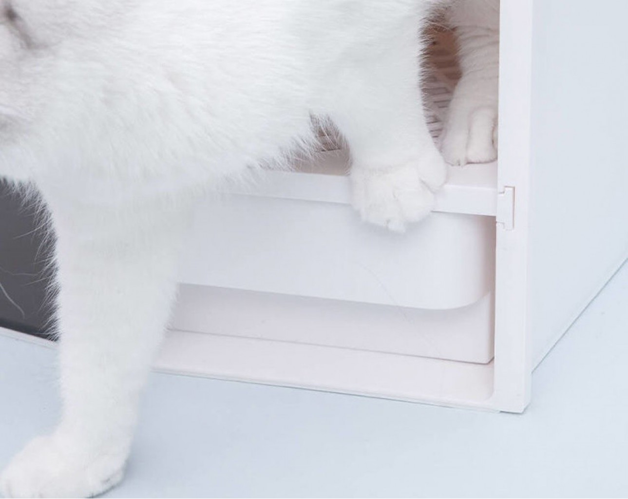 Домик и туалет для кошки Xiaomi Furrytail Litter Box White (CLB10CB)