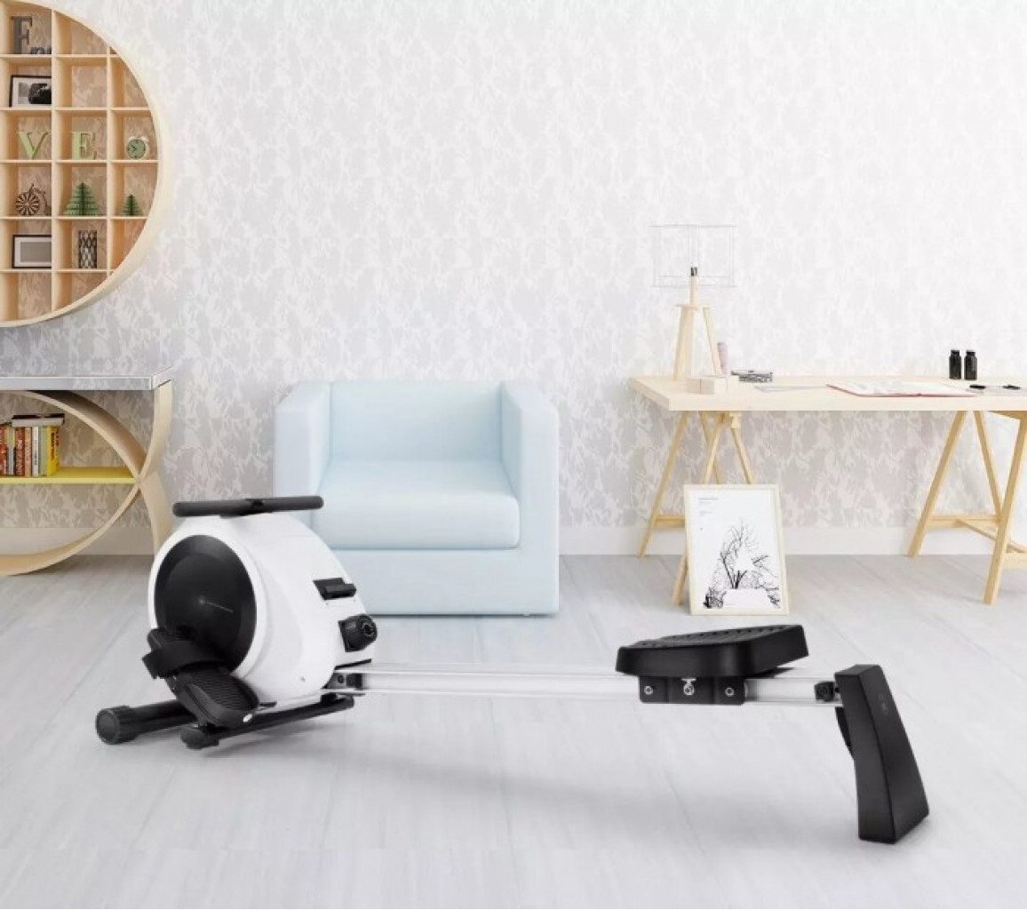 Гребной тренажер Xiaomi Magnetically Controlled Smart Rowing Machine Xiao Mo BASIC White (MRH3202A)