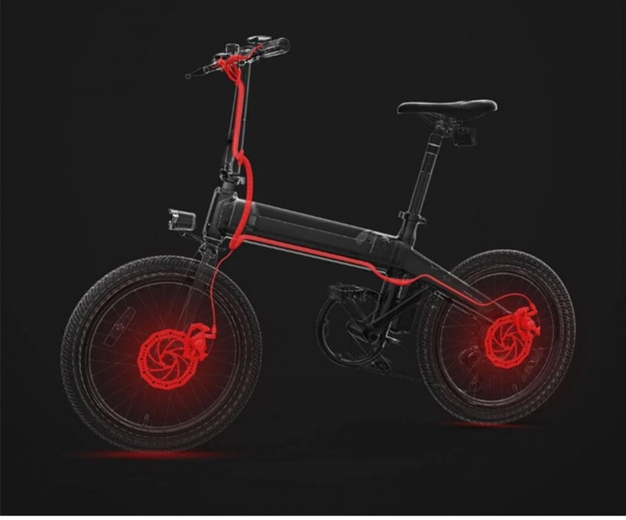 Электровелосипед Xiaomi HIMO C20 Electric Assisted Bicycle, Gray