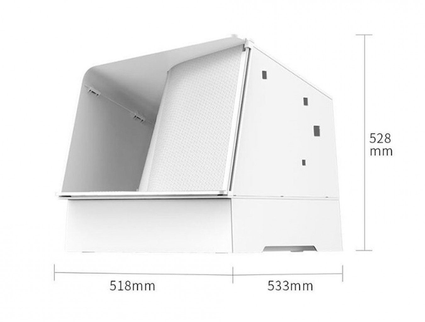 Лоток для кошек Xiaomi Villa Cat Litter Box White (VillaCat)