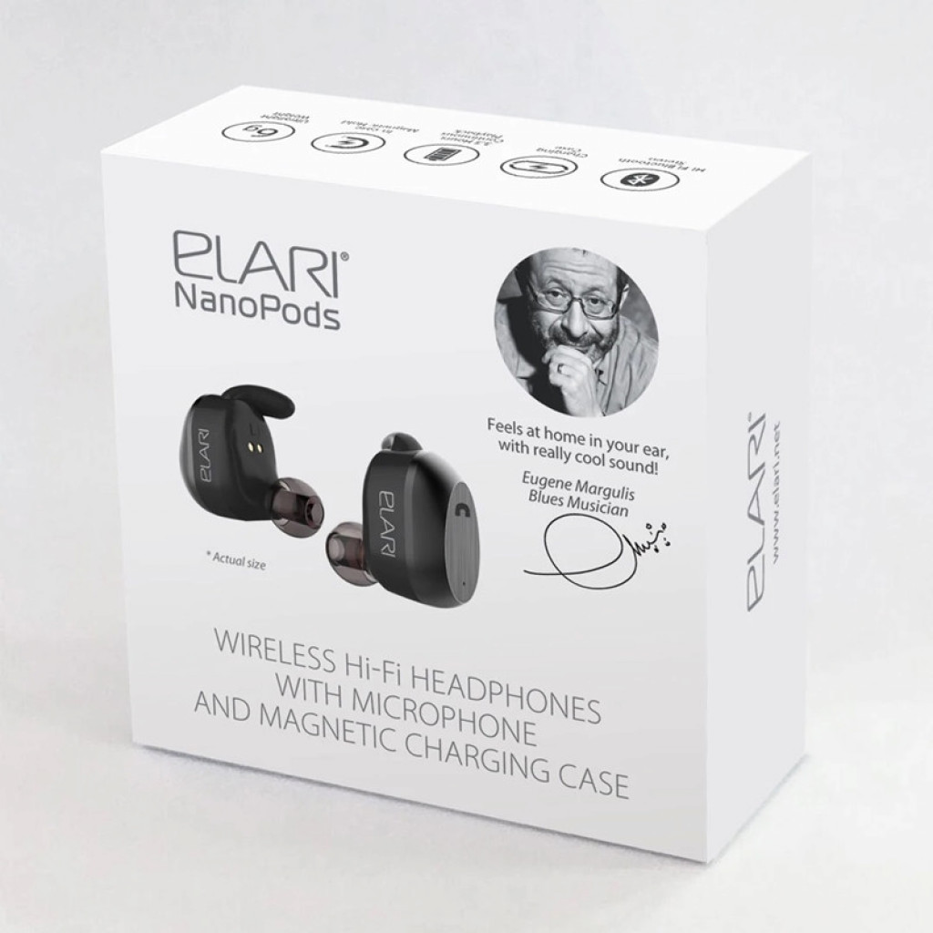 Беспроводные наушники Elari NanoPods (NPS-1BLK)