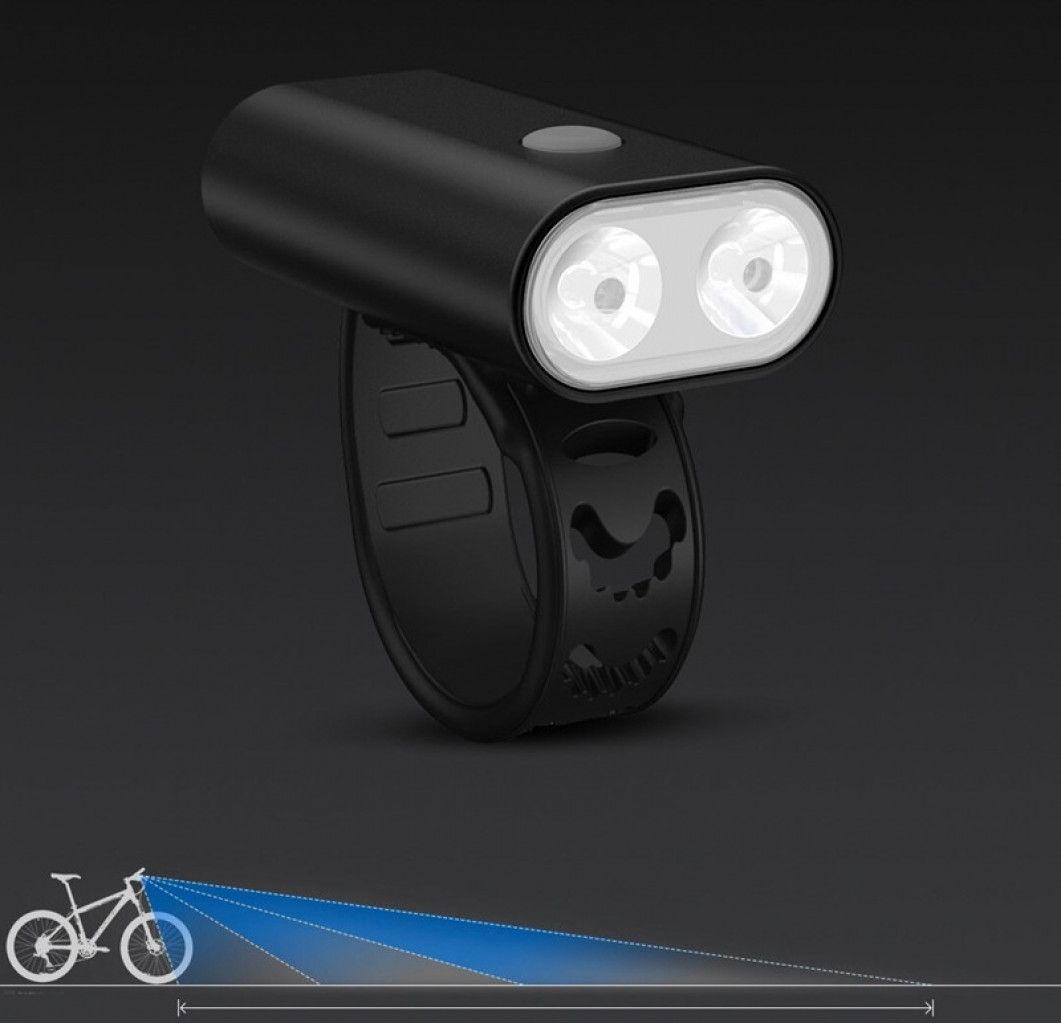 Фонарик для велосипеда Xiaomi AreoX Cycling LED Headlight Bike Bicycle Front Light Black (BU80)