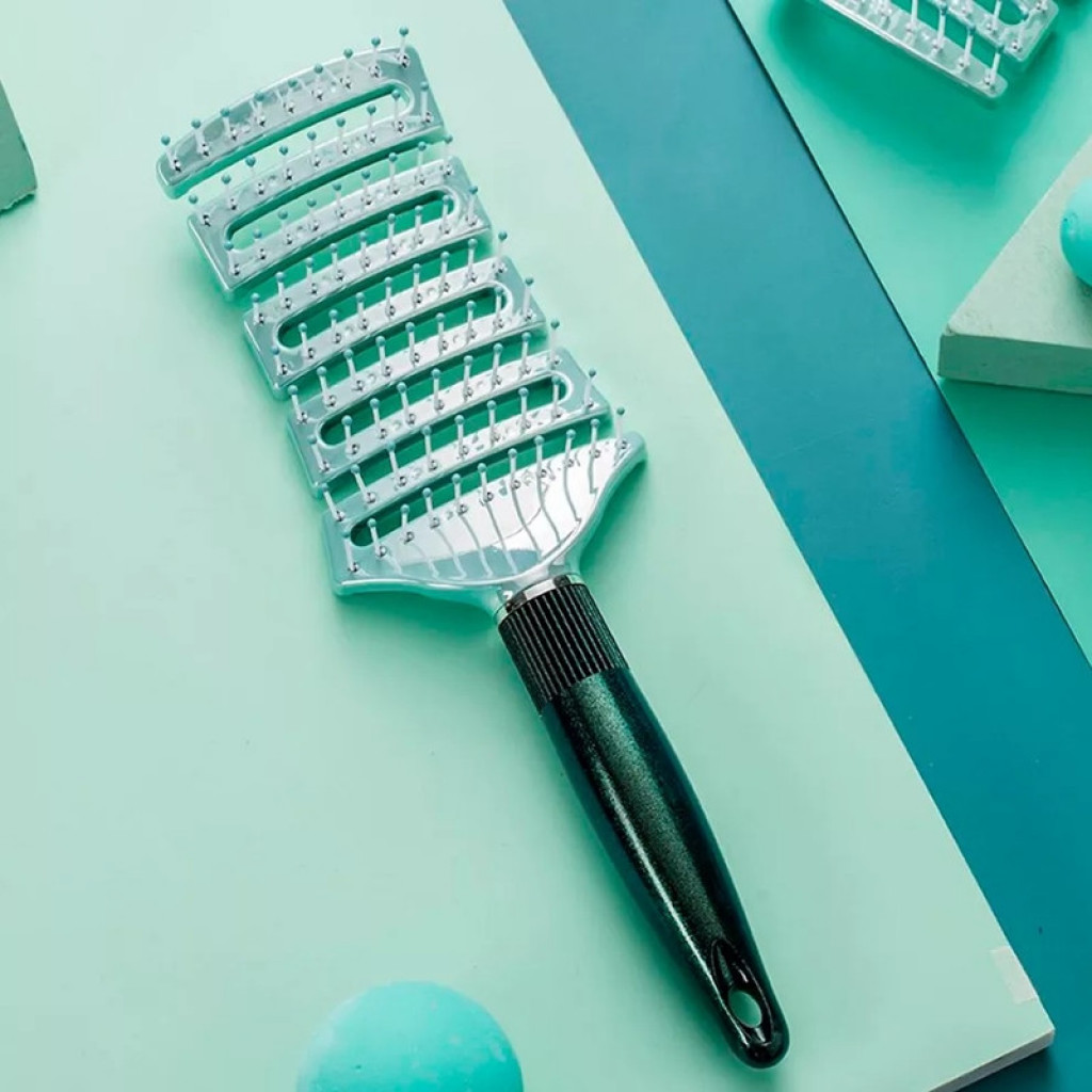 Расческа для волос Xiaomi Jordan&Judy Wide Tooth Massage Comb Dark green (NV068)