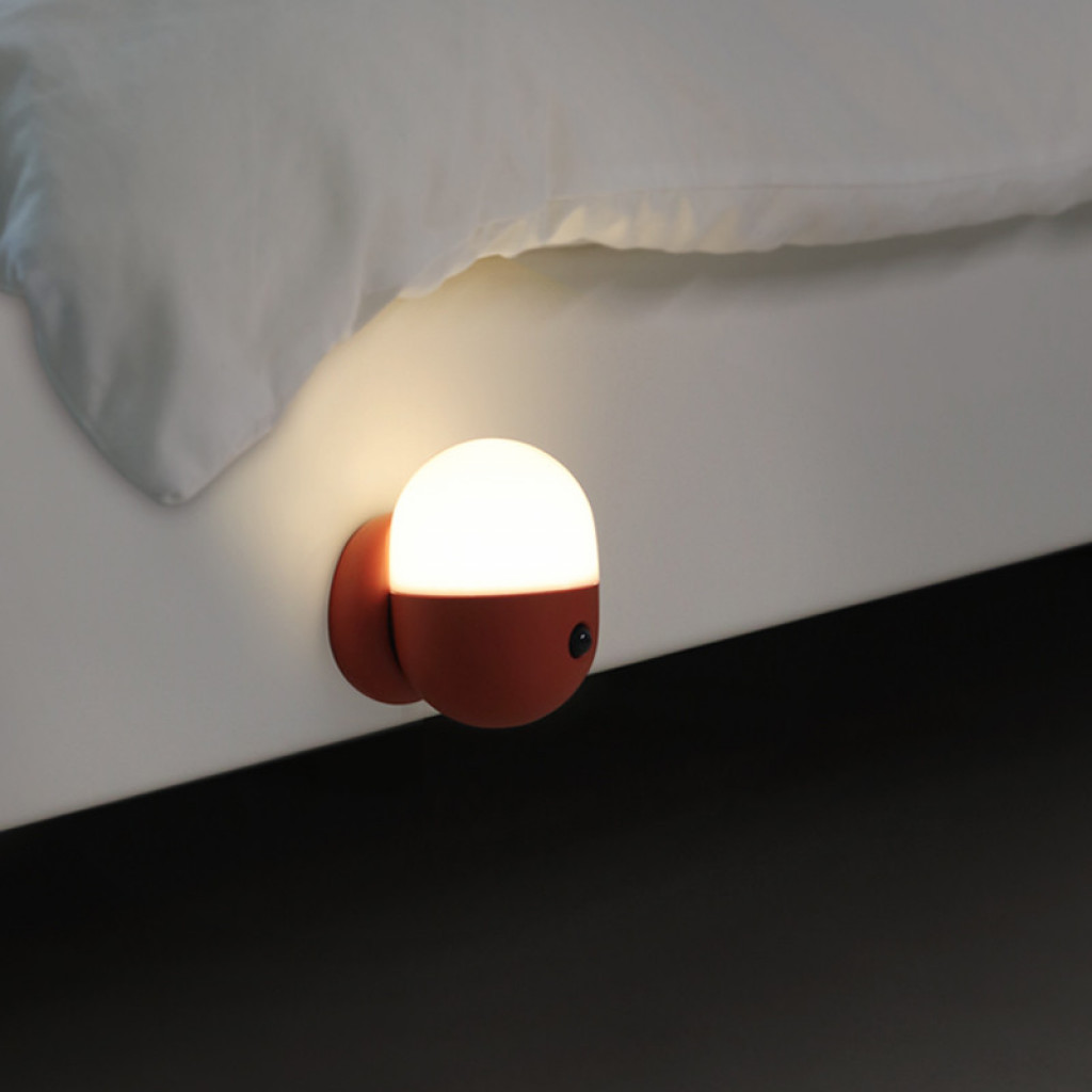 Капсульный ночник Xiaomi MUID Sleeping Lamp, Беспроводной капсульный ночник Xiaomi MUID Sleeping Lamp Red (H-L-13)