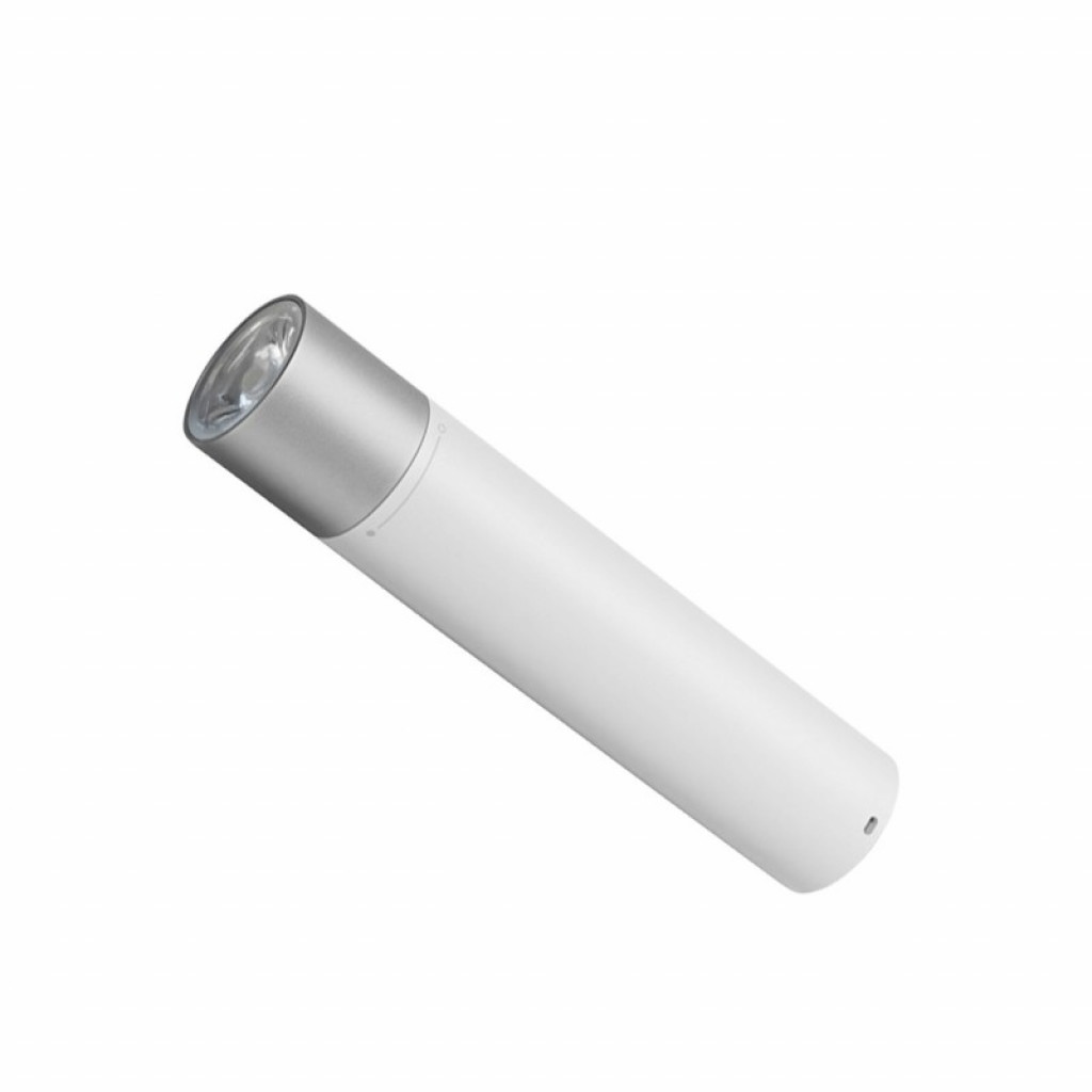 Внешний аккумулятор Xiaomi Flashlight Power Bank 3350mah White (LPB01ZM)