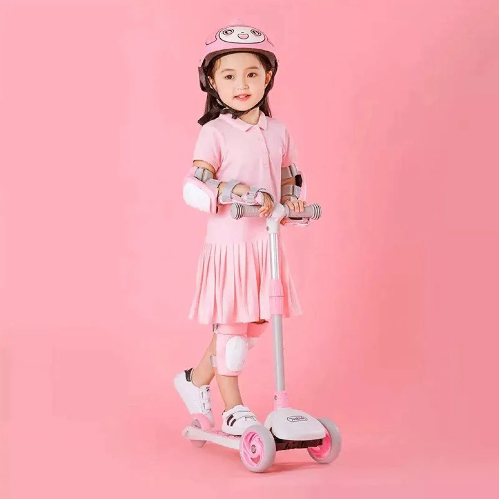 Детский самокат-кикборд Xiaomi 700Kids Childish Kickscooter OD1 Pink