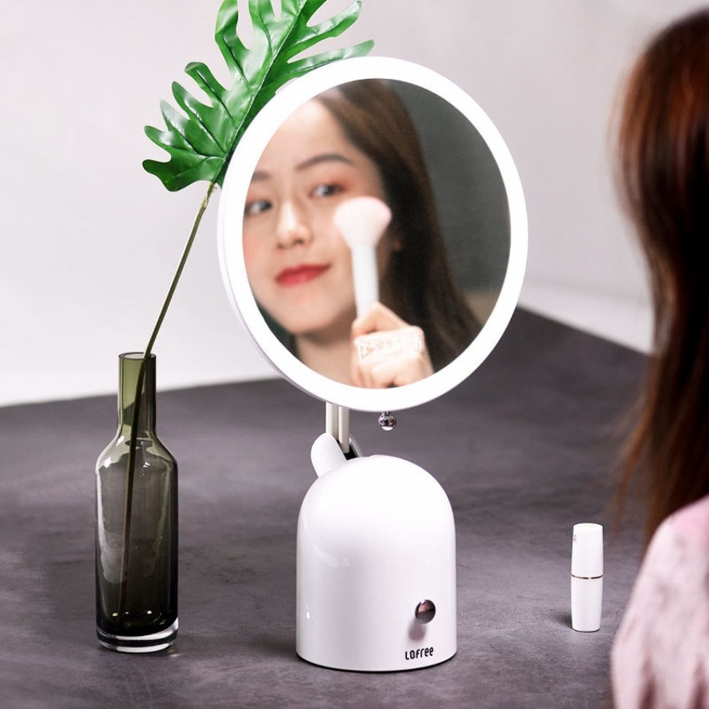 Зеркало для макияжа Xiaomi Lofree Beauty Mirror Full Moon White (HY7JGY)