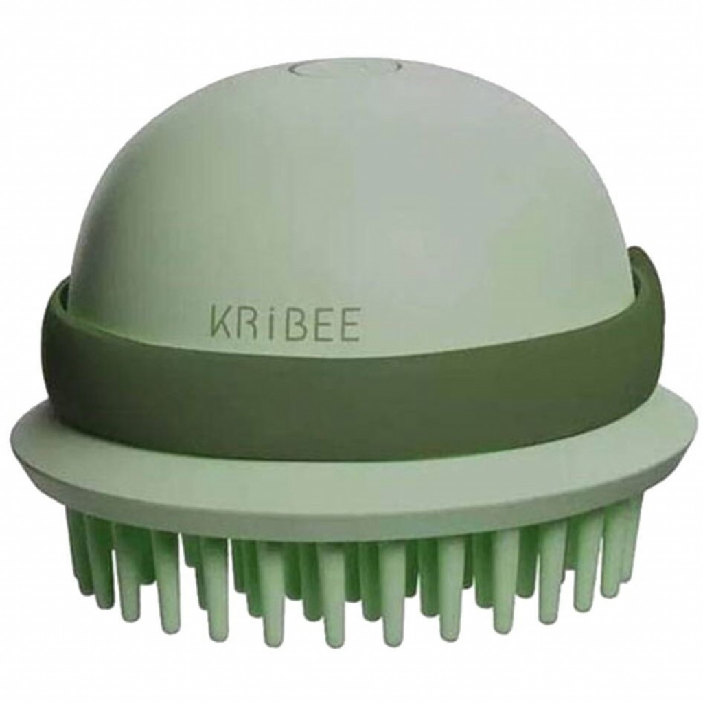 Массажная расческа антистатическая Xiaomi Kribee Electric Massage Comb Green (EP1164-3C)