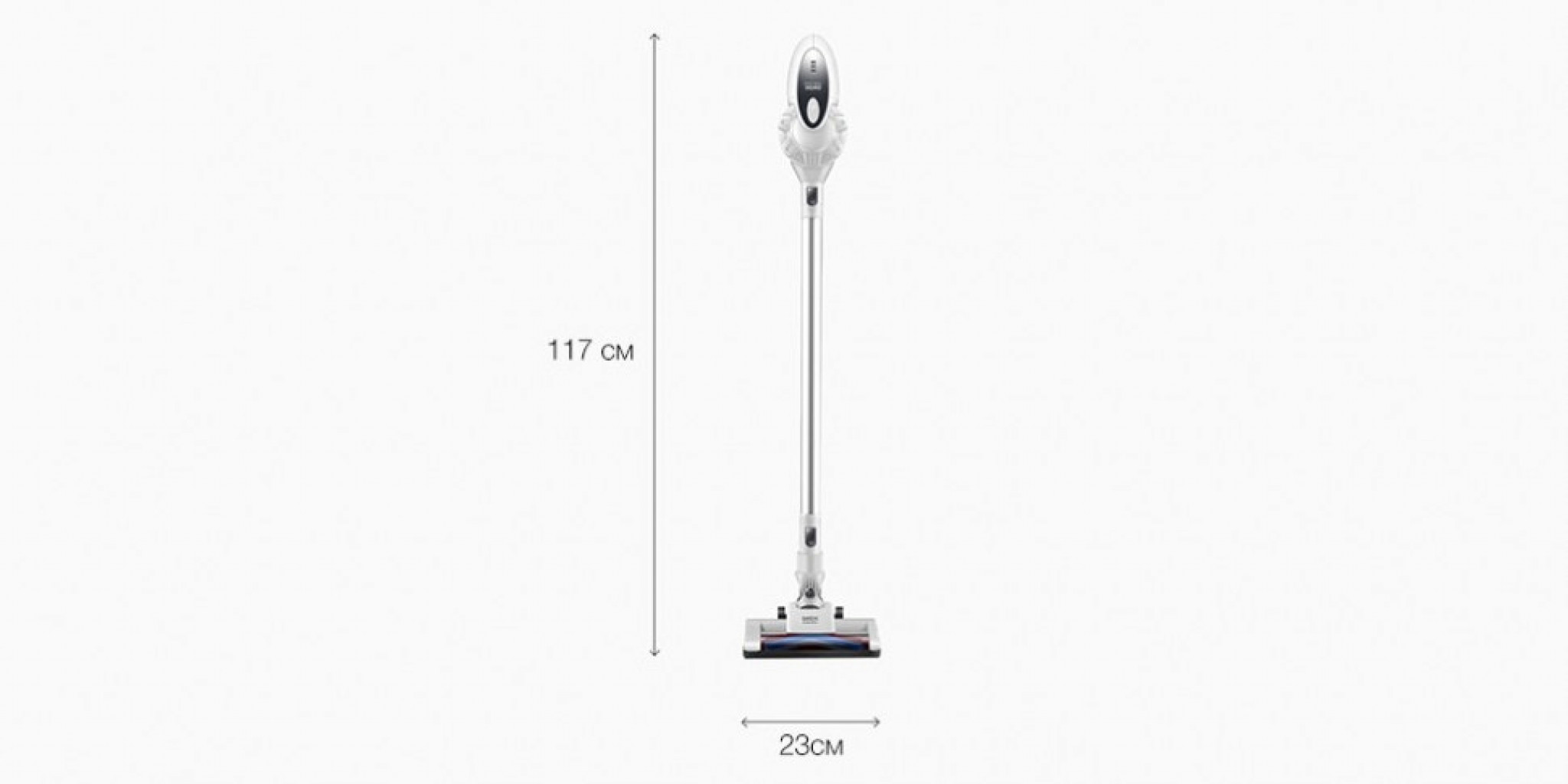 Беспроводной вертикальный пылесос 2 в 1 Xiaomi SWDK Multifunction Portable Cleaner White (K380)