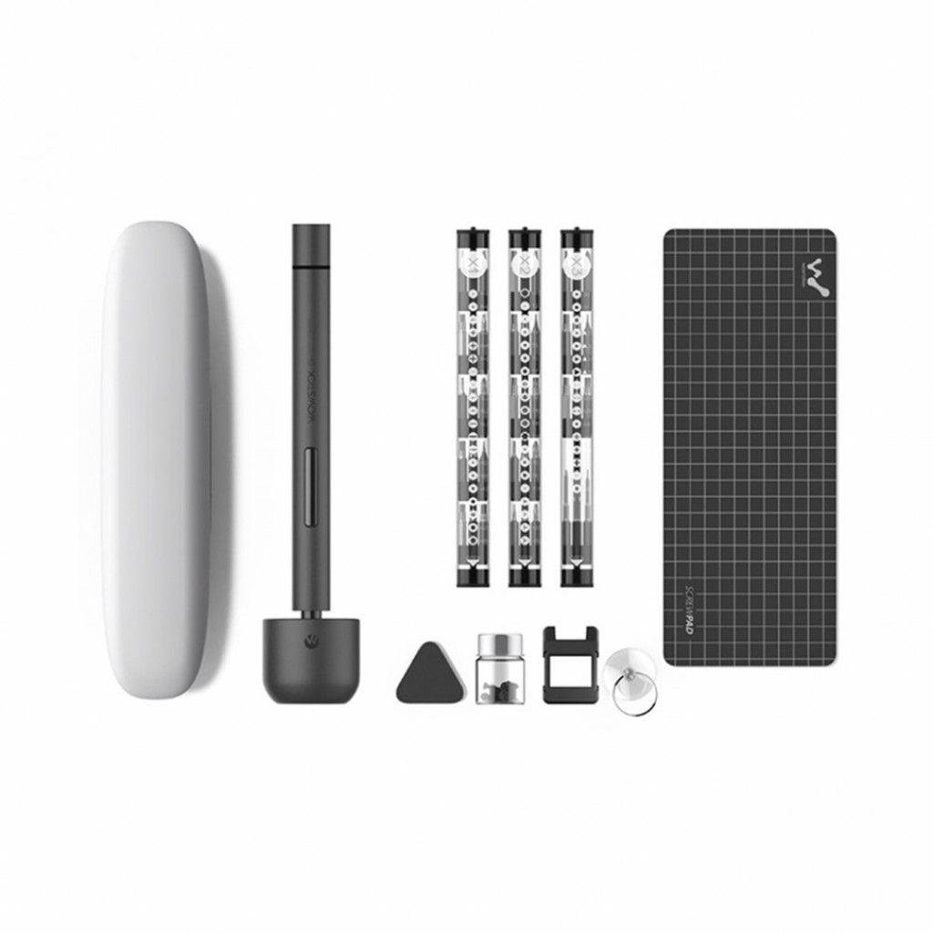 Электрическая умная отвертка 56 в 1 Xiaomi Wowstick Screwdriver Kit Black (1FS)