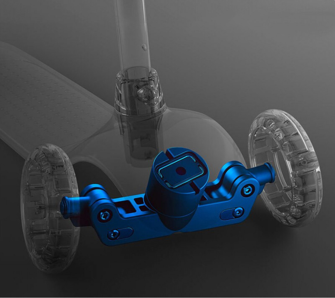 Детский самокат Xiaomi Rice Rabbit Scooter, Blue (HBC01YM)