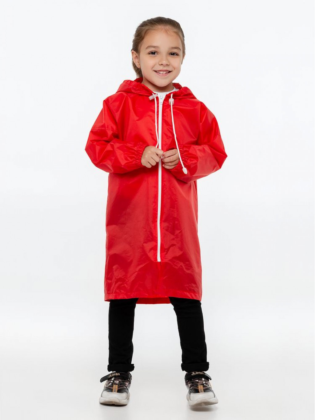 Дождевик детский Rainman Kids красный, 7-9 лет