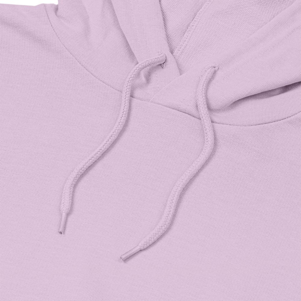 Толстовка с капюшоном унисекс Hoodie, сиреневая, размер L