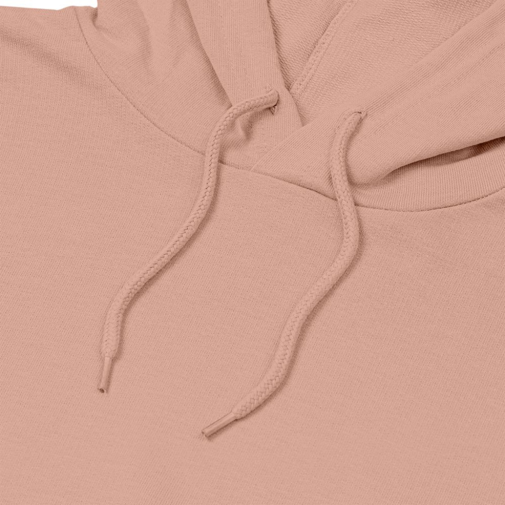 Толстовка с капюшоном унисекс Hoodie, бежевая (nude), размер XS