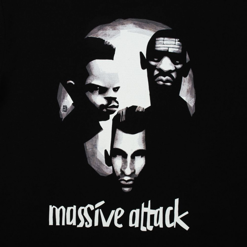 Футболка «Меламед. Massive Attack», черная, размер XXL