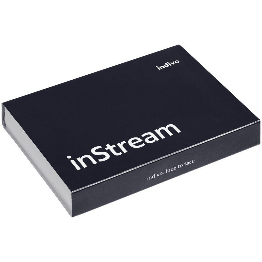 Чехол для карточек inStream, синий