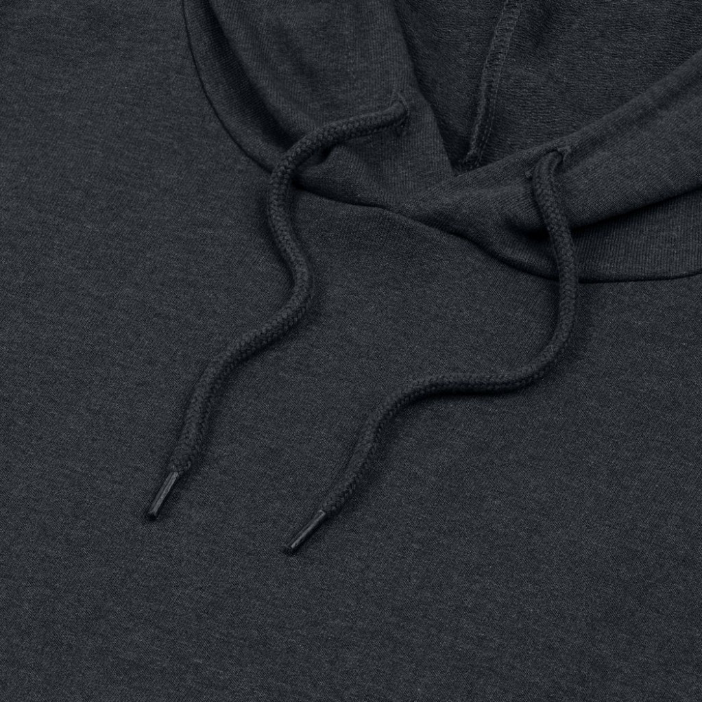 Толстовка с капюшоном унисекс Hoodie, темно-серая, размер XL