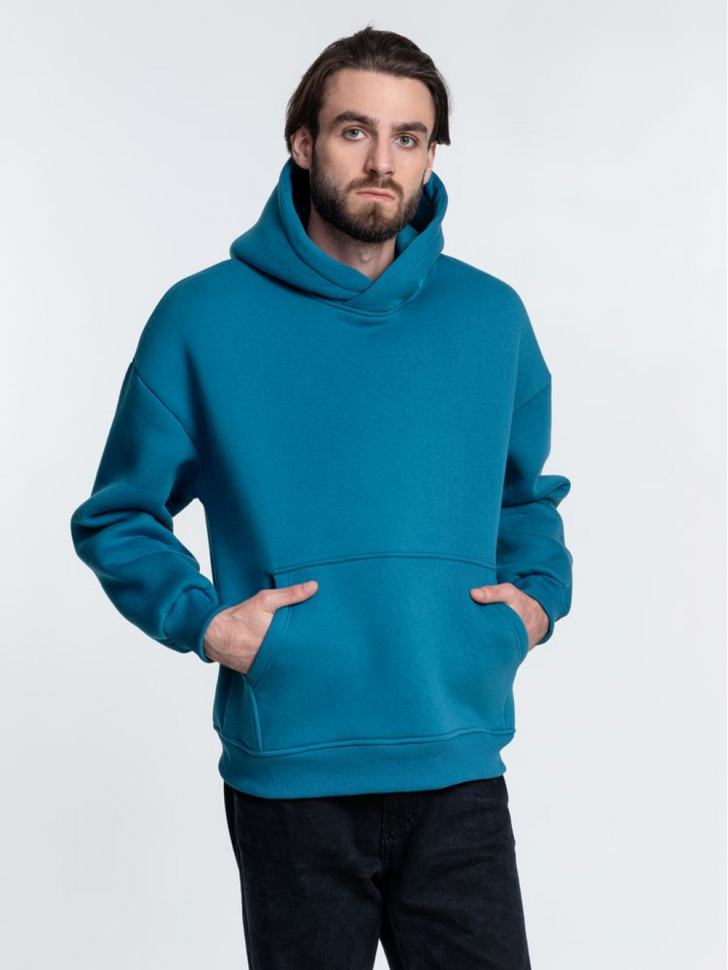 Худи Kulonga Oversize, бирюзовое, размер ХL/ХХL