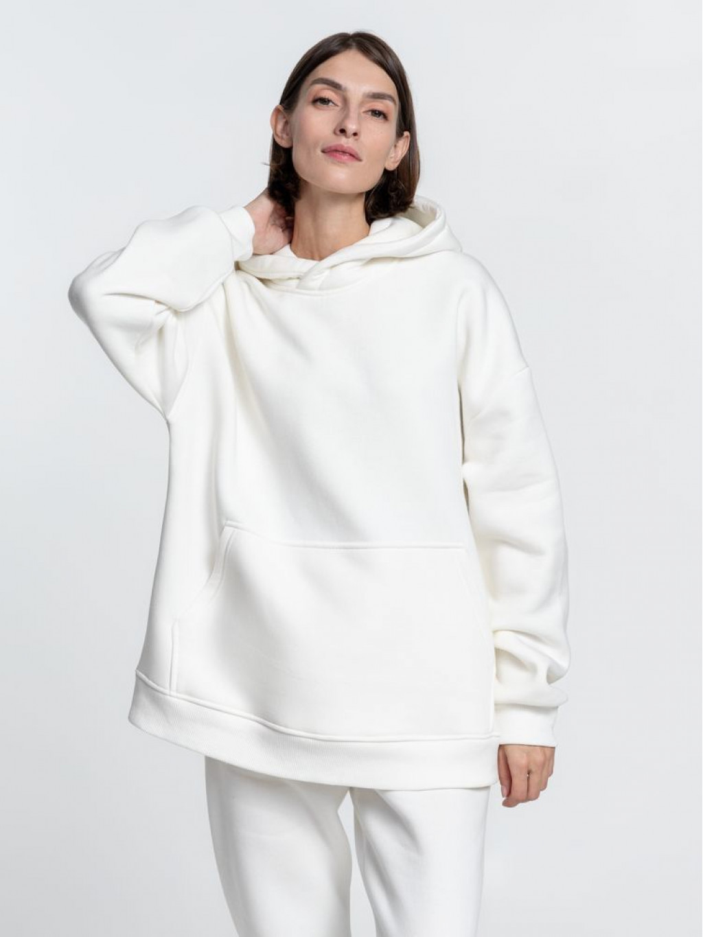 Худи Kulonga Oversize, молочно-белое, размер ХS/S