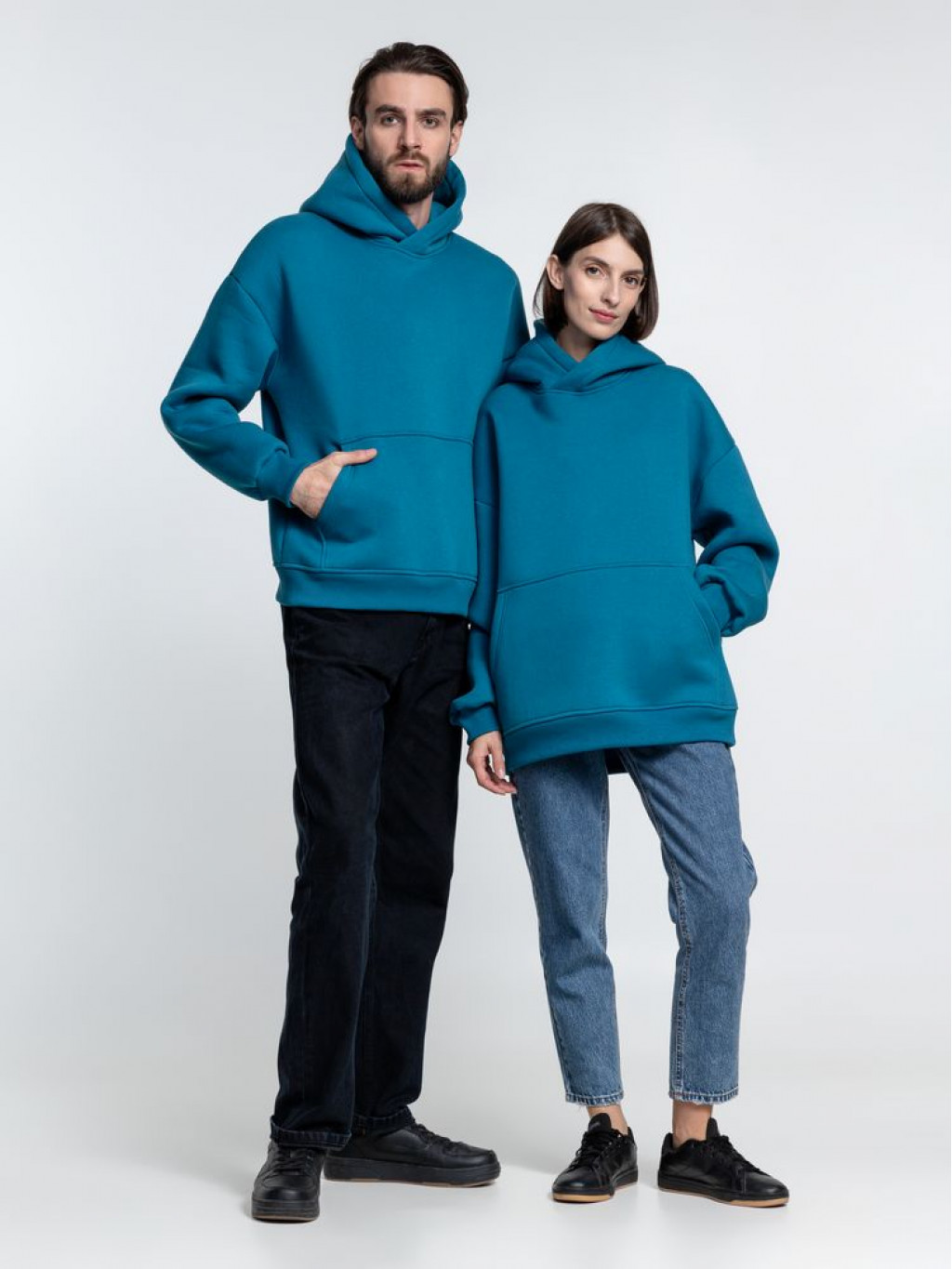 Худи Kulonga Oversize, бирюзовое, размер ХS/S