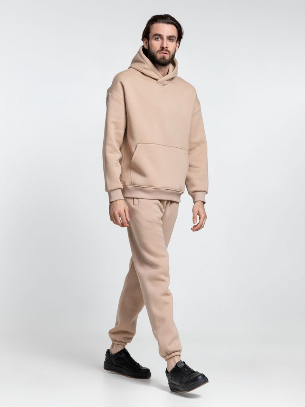 Худи Kulonga Oversize, бежевое, размер ХS/S