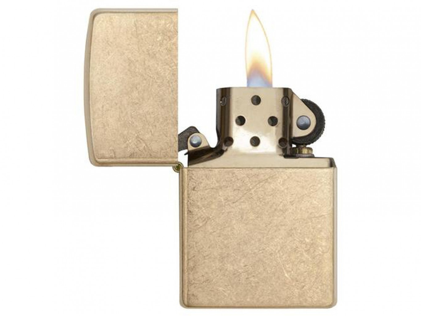 Зажигалка ZIPPO Armor™с покрытием Tumbled Brass