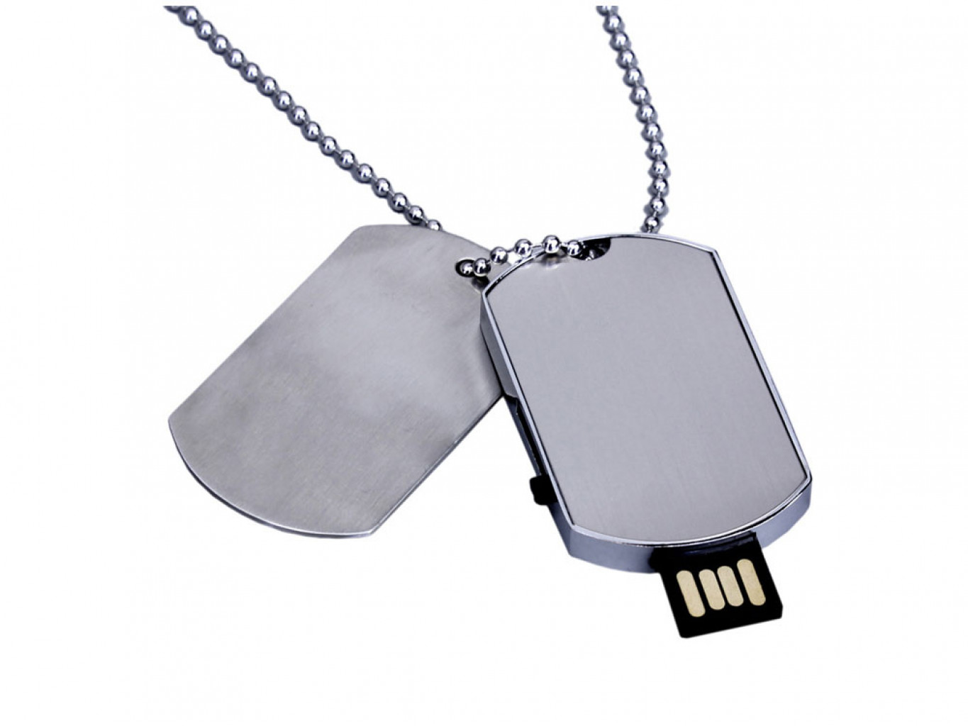 USB 2.0-флешка на 64 Гб в виде армейского жетона