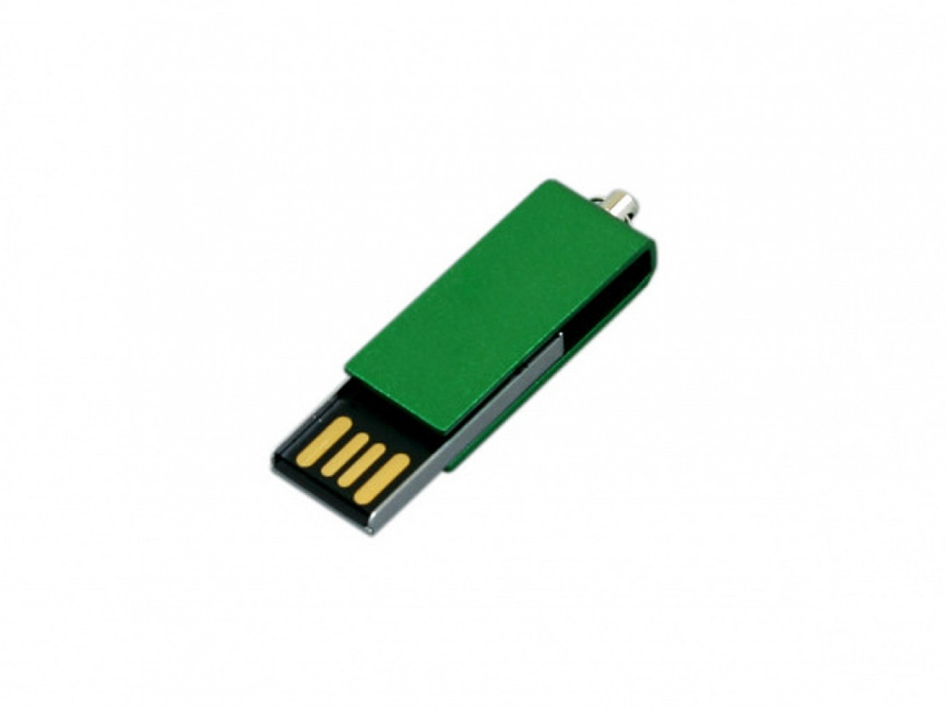 USB 2.0- флешка мини на 64 Гб с мини чипом в цветном корпусе