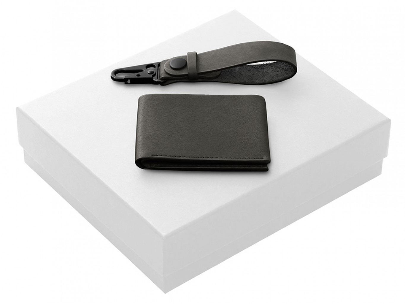 Подарочный набор Long River: кошелек, ремешок для ключей Подарочный набор Long River: кошелек, ремешок для ключей