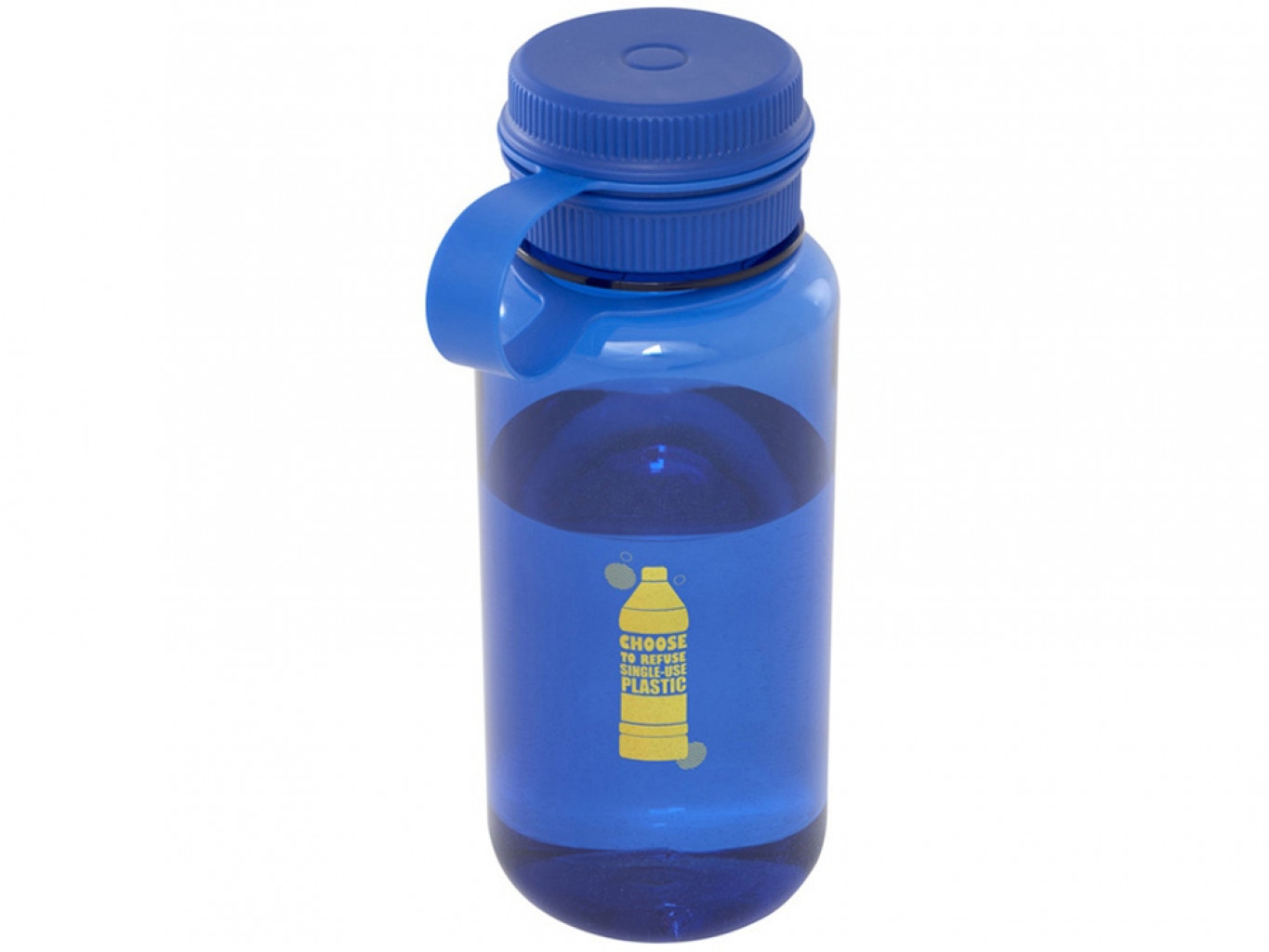 Бутылка спортивная из переработанного ПЭТ-пластика «Ryder», 900мл