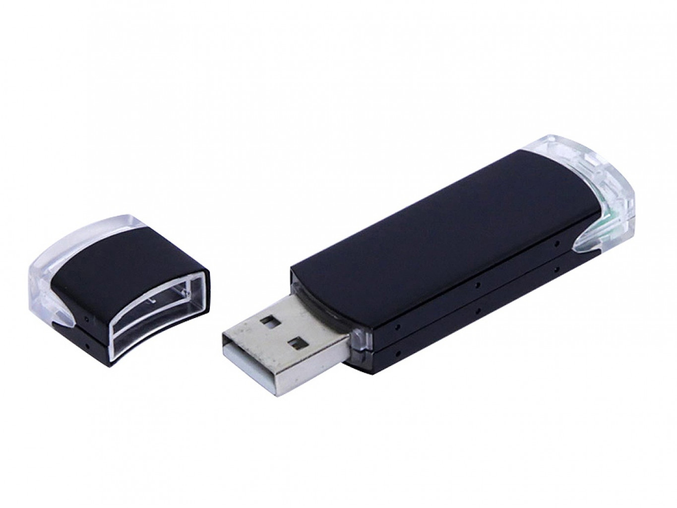 USB 2.0- флешка промо на 32 Гб прямоугольной классической формы